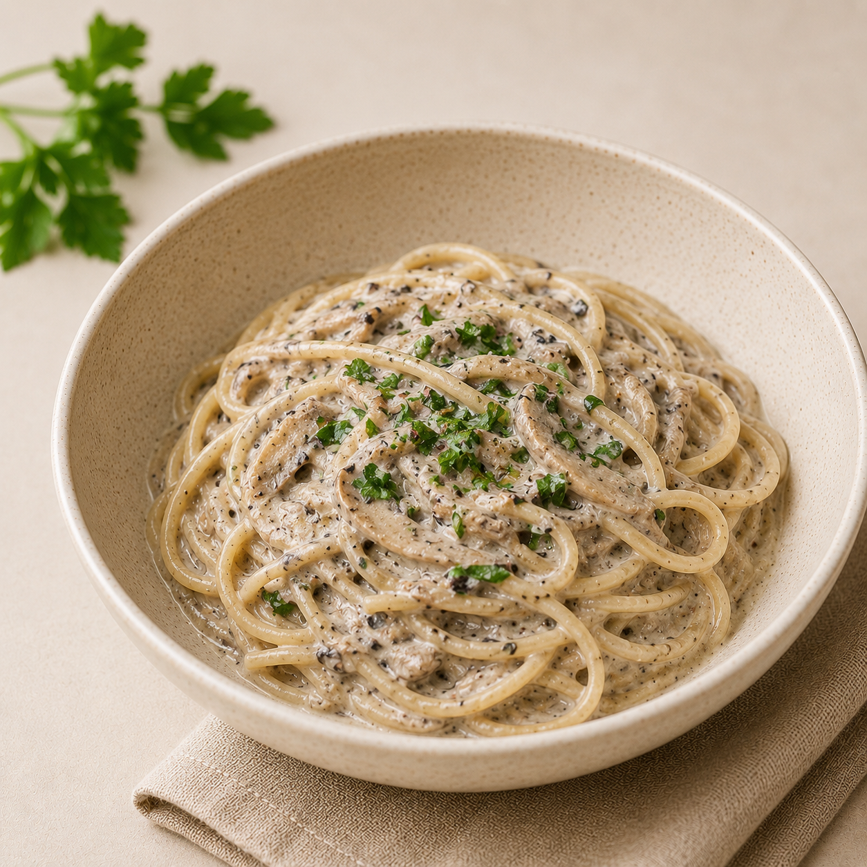Truffle spaghetti